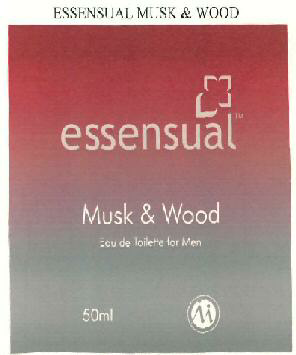 Essensual Musk & Wood (label) Device mark 2537451 Trademark