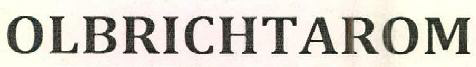 Olbrichtarom Device mark 2565757 Trademark