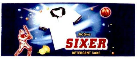 Active Sixer Detergent Cake Device mark 2565845 Trademark
