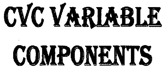 Cvc Variable Components (logo) Device mark 2312759 Trademark