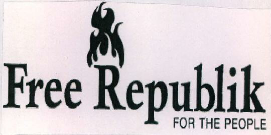 Free Republik For The People Device mark 2283574 Trademark