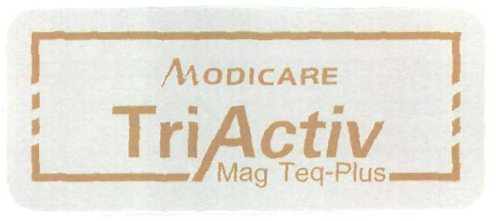 Modicare Tri Activ Mag Teq-plus (device) Device mark 2298638 Trademark