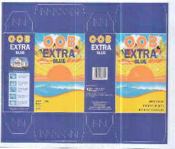 Oob Extra Blue Device mark 2535255 Trademark