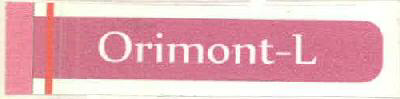 Orimont-l Device mark 2582480 Trademark