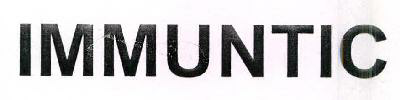 Immuntic Device mark 2551438 Trademark