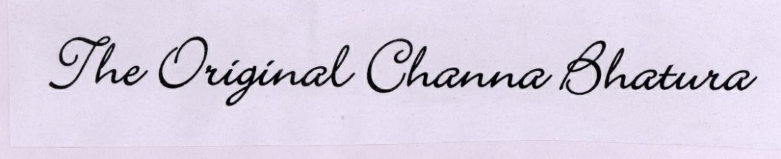 The Original Channa Bhatura (label) Device mark 1795532 Trademark