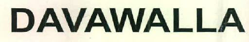 Davawalla Device mark 2571933 Trademark
