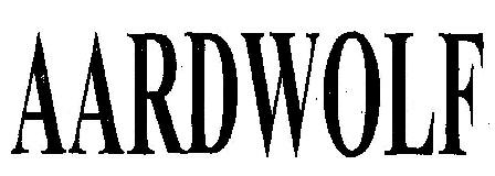 Aardwolf (device) Device mark 2343791 Trademark