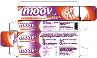 Moov Xpress Gel - Carton Device mark 2542457 Trademark