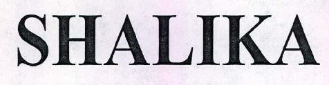 Shalika Device mark 2299732 Trademark