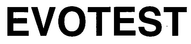 Evotest (logo) Device mark 2314362 Trademark