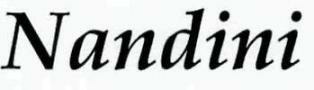 Nandini Device mark 2580141 Trademark