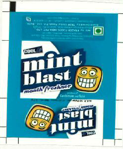 Mint Blast(label) Device mark 2601937 Trademark