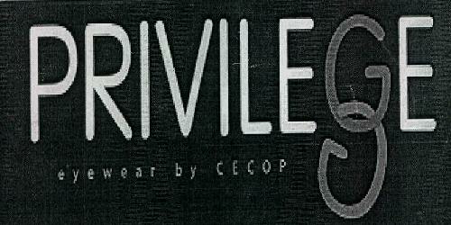 Privilege Eye Wear By Cecop Device mark 2313471 Trademark