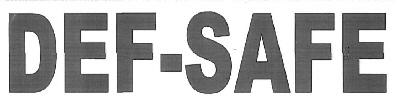 Def-safe (device) Device mark 2685787 Trademark
