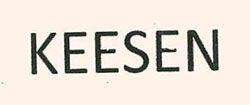 Keesen Device mark 2390639 Trademark