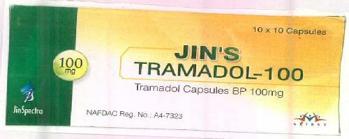Jin's Tramadol-100 Device mark 2641325 Trademark