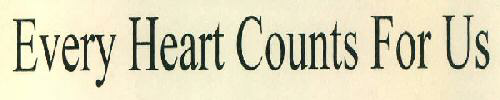 Every Heart Counts For Us Device mark 2672237 Trademark