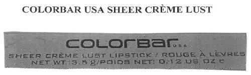 Colorbar (label) Device mark 2656883 Trademark