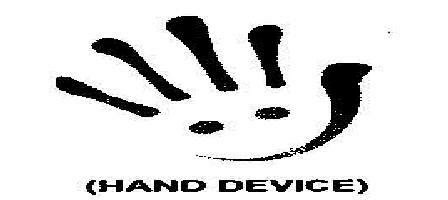Hand Device. Device mark 1887320 Trademark