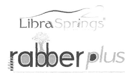 Libra Springs Rabber Plus (label) Device mark 2375681 Trademark