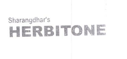 Sharangdhar's Herbitone Device mark 1887598 Trademark