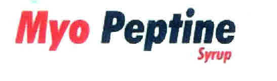 Myo Peptine Syrup Device mark 2702569 Trademark