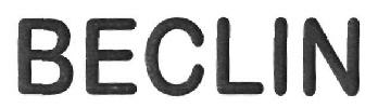 Beclin (device) Device mark 2686117 Trademark
