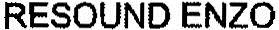Resound Enzo Device mark 2731666 Trademark