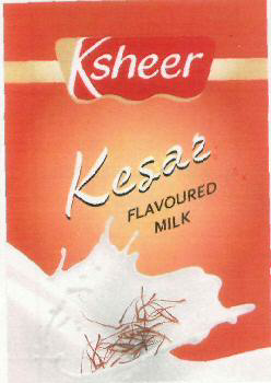 Ksheer Kesar (label) Device mark 2477767 Trademark