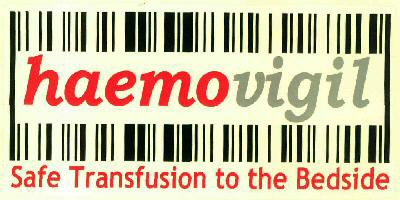 Haemovigil (label) Device mark 2745751 Trademark