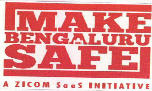 Make Bengaluru Safe A Zicom Saas Initiative Device mark 2284909 Trademark