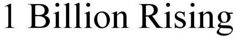 1 Billion Rising Device mark 2716063 Trademark