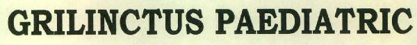 Grilinctus Paediatric Device mark 2676119 Trademark