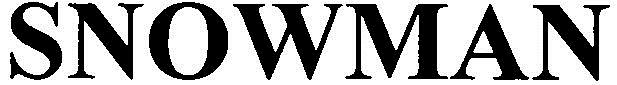 Snowman Device mark 2745863 Trademark
