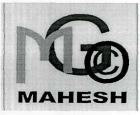 Mahesh, Mg (monogram) Containing The Copyright Sign 'c' Device mark 2717242 Trademark