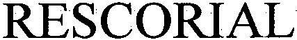 Rescorial Device mark 2732024 Trademark