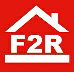 F2r Within Roof In White Font With Red Background Label Device mark 2736612 Trademark