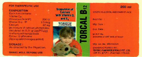 Torcal B12 (label) Device mark 2730048 Trademark