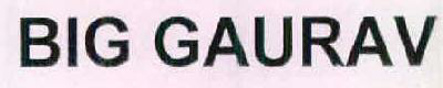 Big Gaurav Device mark 2537898 Trademark