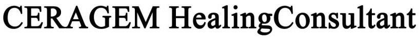 Ceragem Healingconsultant Device mark 2761401 Trademark