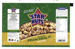 Star Nuts With Device Of Pistachios Device mark 2776842 Trademark