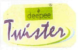 Deepee Twister (label) Device mark 2775041 Trademark