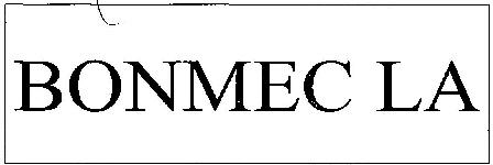 Bonmec La (device) Device mark 2567986 Trademark