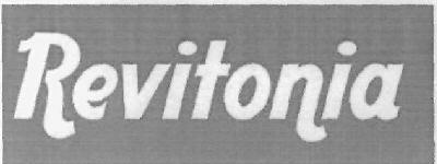 Revitonia (label) Device mark 2775245 Trademark
