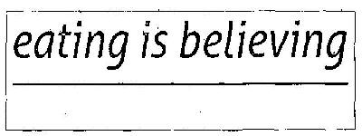 Eating Is Believing Device mark 2837624 Trademark