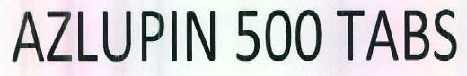 Azlupin 500 Tabs Device mark 2782420 Trademark