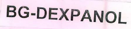 Bg-dexpanol Device mark 2588422 Trademark