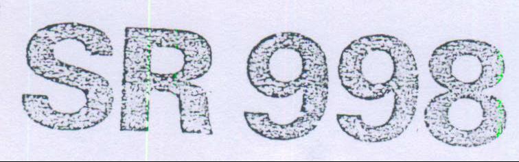 Sr 998 Device mark 352742 Trademark