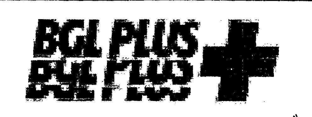 Bgl Plus Device mark 489230 Trademark